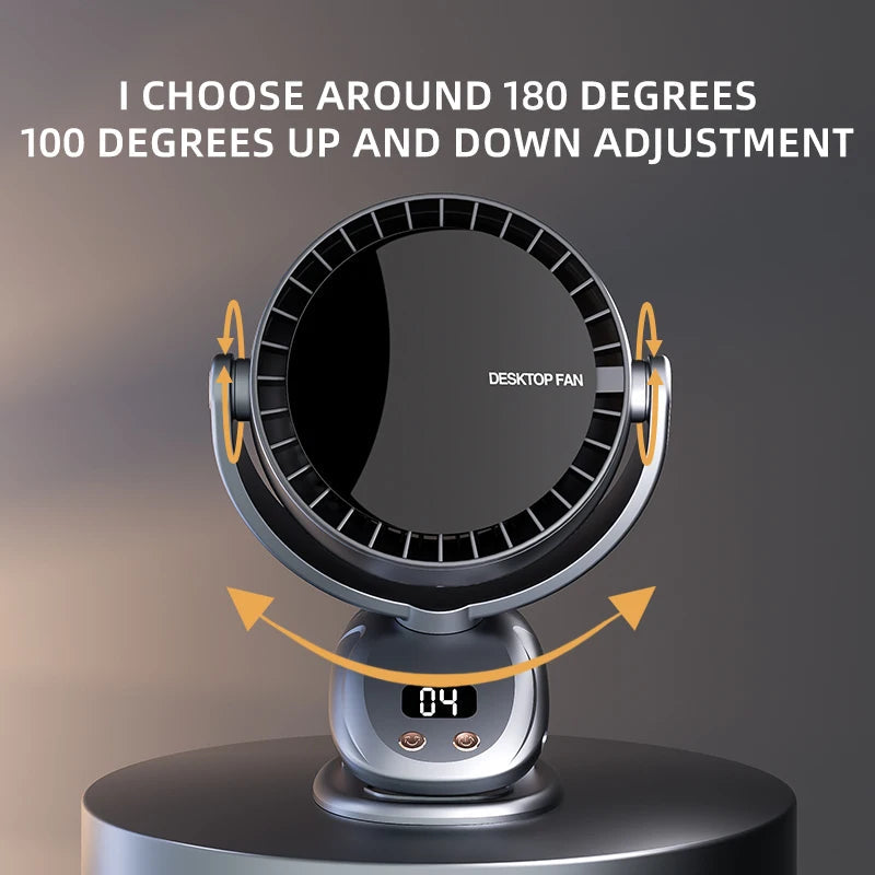 Wireless Air Conditioner Desktop Fan [6 Modes]