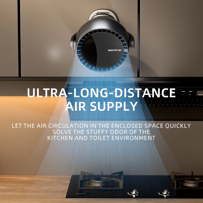 Wireless Air Conditioner Desktop Fan [6 Modes]